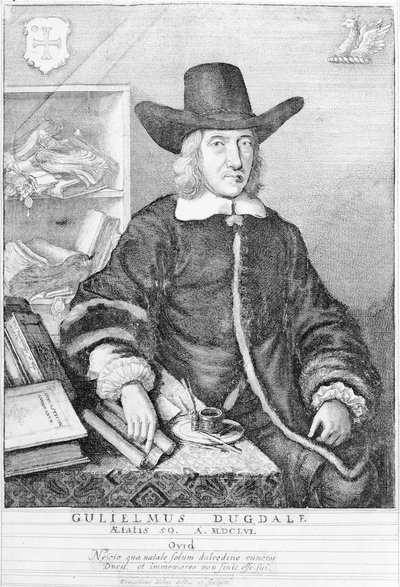 William Dugdale, 1656 von Wenceslaus Hollar