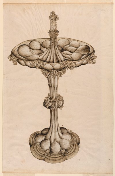 Silbernes Mittelstück, 1498 von Wenzel von Olmütz