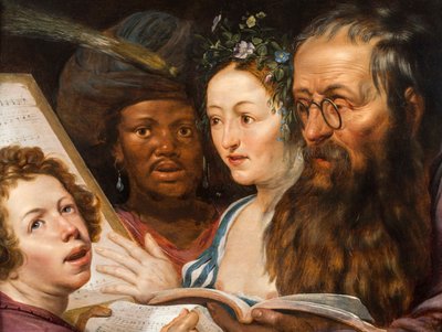 Eine Allegorie der Musik, 1625 von Werner Jacobsz van den Valckert