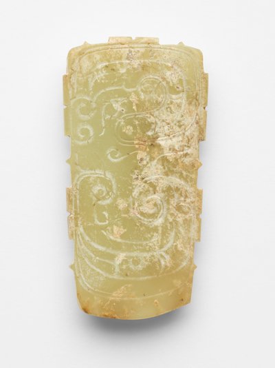 Anhänger (pei) in Form eines Drachen von Western Zhou Dynasty Chinese School