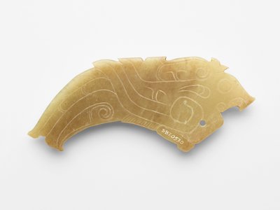 Anhänger in Form eines Vogels, einer von einem Paar, ca. 1050-950 v. Chr. von Western Zhou Dynasty Chinese School