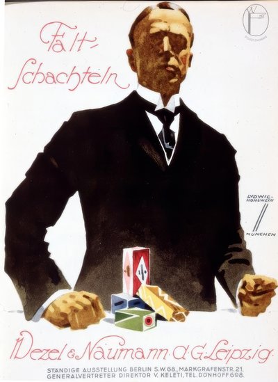 Faltschachteln von Wezel und Naumann