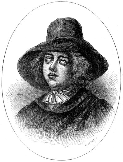 George Fox, Gründer der Quäker, 17. Jahrhundert, ca. 1880 von Whymper