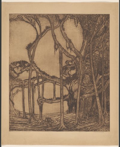 Der alte Waringin von Wijnand Otto Jan Nieuwenkamp (signed by artist)