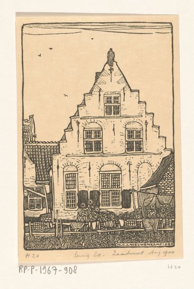 Altersheim in Zandvoort von Wijnand Otto Jan Nieuwenkamp