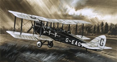 Eine De Havilland DH98 von Aircraft Transport & Travel Ltd. von Wilf (20th century) Hardy