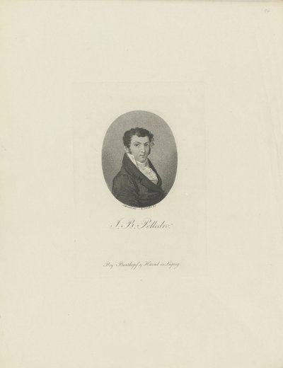 Porträt des Geigers und Komponisten Giovanni Battista Polledro 1781-1853, um 1810 von Wilhelm Arndt