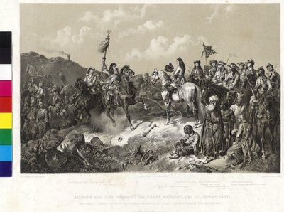 Episode aus der Schlacht am Harsany-Berg am 12. August 1687 von Wilhelm Camphausen