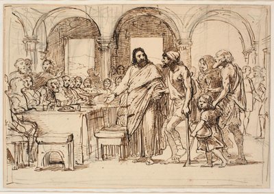 Das letzte Abendmahl von Wilhelm Marstrand
