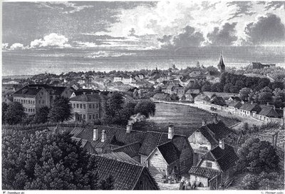 Ansicht von Dorpat von Wilhelm Siegfried Stavenhagen
