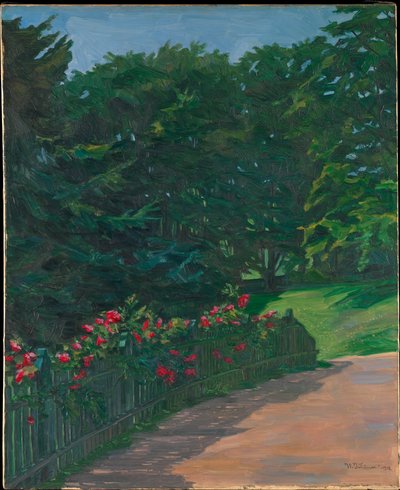 Rosenhecke von Wilhelm Trübner