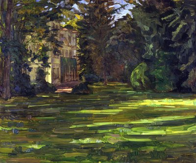 Schloss Hemsbach von Wilhelm Trübner