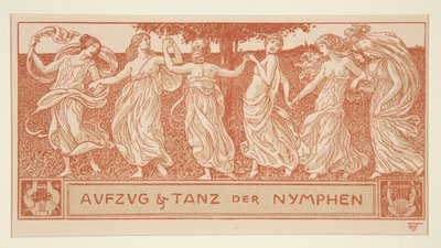 Aufzug und Tanz der Nymphen von Wilhelm Volz