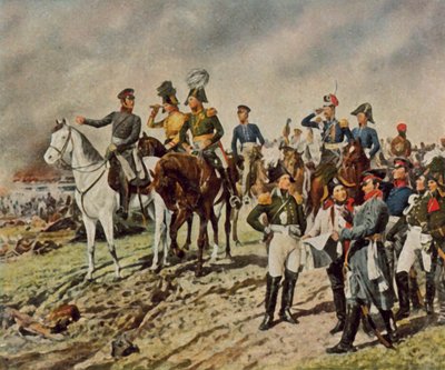 Die Völkerschlacht bei Leipzig von Wilhelm Werner Schuch