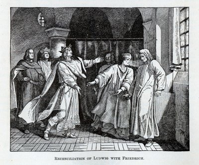 Versöhnung von Ludwig mit Friedrich von Wilhelm Werthmann