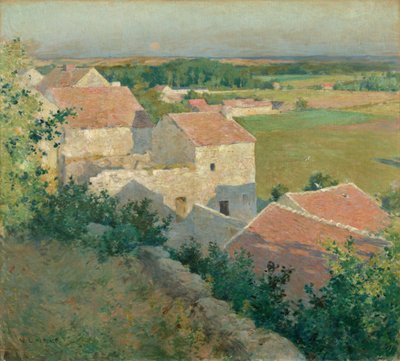 Mittsommerdämmerung, um 1890 von Willard Leroy Metcalf
