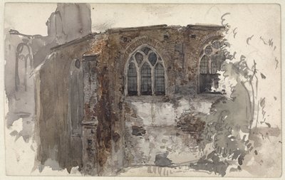 Ruine einer Kirche von Willem Anthonie van Deventer