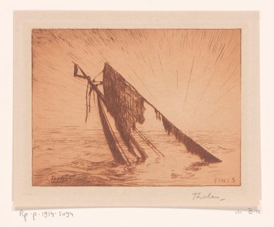 Finis von Willem Bastiaan Tholen (signed by artist)