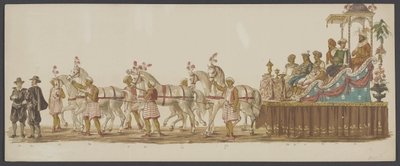 Delfter Umzug von 1862, sechste Gruppe von Willem Bernardus IJzerdraat