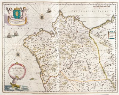 Galicien Spanien, in 