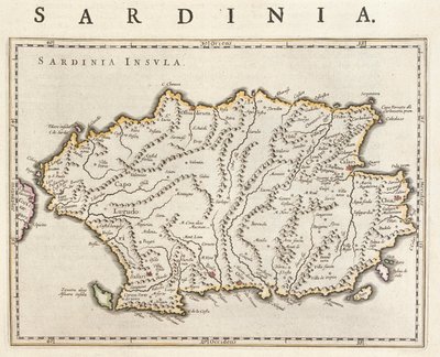 Insel Sardinien, Italien, in 