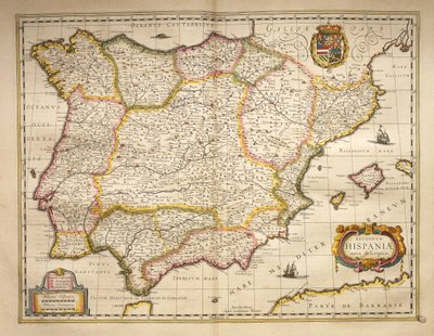 Spanien aus Theatrum Orbis Terrarum von Willem Bleau, Amsterdam von Willem Blaeu