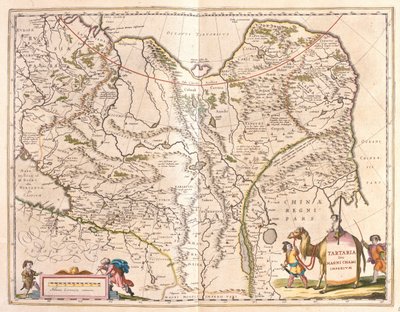 Tartarei und nördlicher Teil von China und Korea, in 