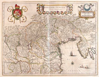 Gebiet von Veneto und Treviso, Italien, in 