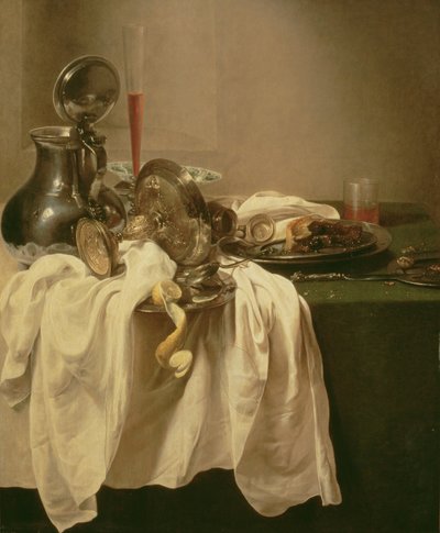Stillleben von Willem Claesz. Heda