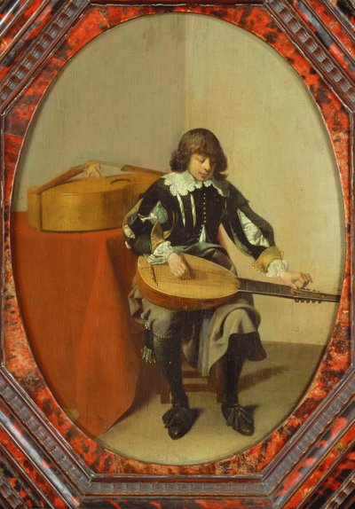 Der junge Musiker von Willem Cornelisz Duyster