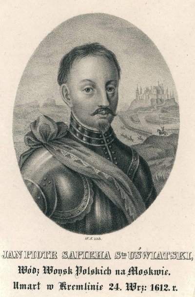 Jan Piotr Sapieha 1569-1611 von Willem Hondius
