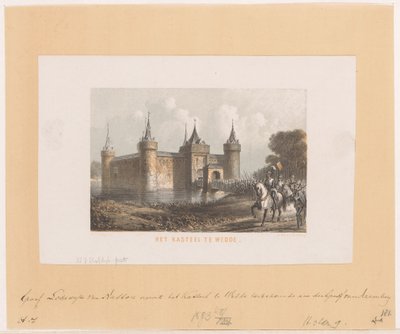 Das Schloss in Wedde von Willem Jacob Hofdijk