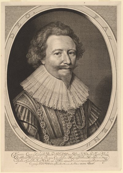Florent II., Graf von Pallandt von Willem Jacobsz Delff after Michiel van Miereveld