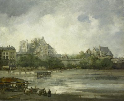 Blick auf Nantes von Willem Leendert Bruckman