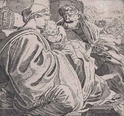 Die Heilige Familie beim Ausruhen von Willem Pietersz. Buytewech
