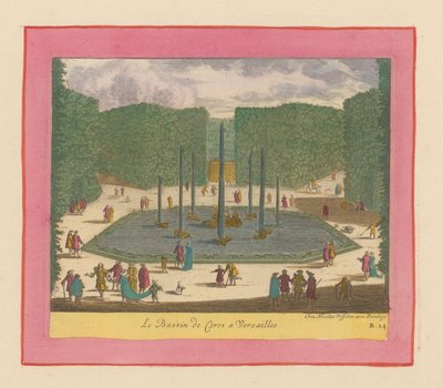 Becken und Brunnen der Ceres in den Gärten von Versailles von Willem Swidde