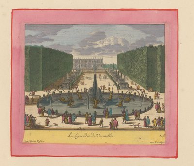 Kaskaden in den Gärten von Versailles von Willem Swidde