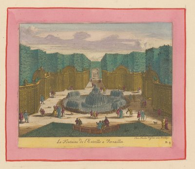 Brunnen im Sternenwald in den Gärten von Versailles von Willem Swidde