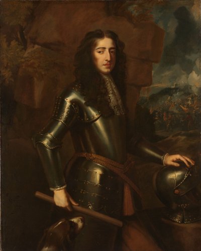 Porträt von Wilhelm III. (1650-1702), Prinz von Oranien von Willem Wissing (manner of)