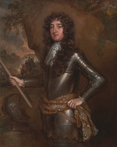 Ein unbekannter Mann, wahrscheinlich der neunte Earl of Derby von Willem Wissing