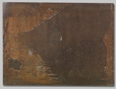 Ansicht der Waterloo Bridge im Nebel in London von Willem Arnoldus Witsen