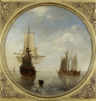 Schiffe vor Anker von Willem van de Velde (II)