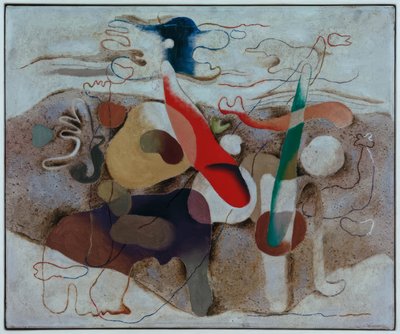 Eidos mit Landschaft von Willi Baumeister