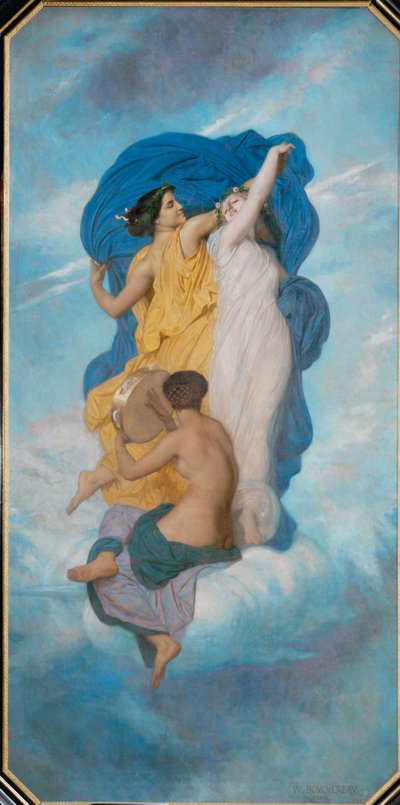 Der Tanz, Dekoration für ein Wohnzimmer von William-Adolphe Bouguereau