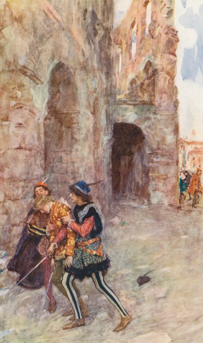 Romeo und Julia von Shakespeare: Akt III, Szene I von William (after) Hatherell
