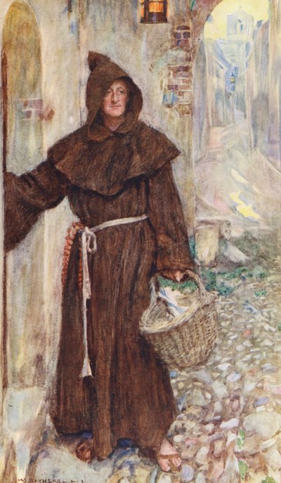 Shakespeares Romeo und Julia: Akt II, Szene III von William (after) Hatherell