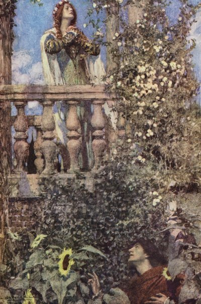 Shakespeares Romeo und Julia: Akt II, Szene II von William (after) Hatherell