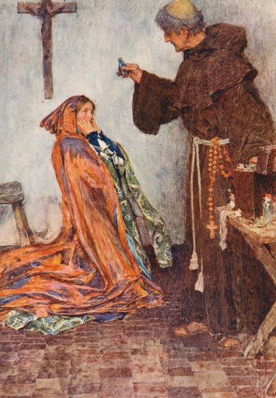 Shakespeares Romeo und Julia: Akt IV, Szene I von William (after) Hatherell
