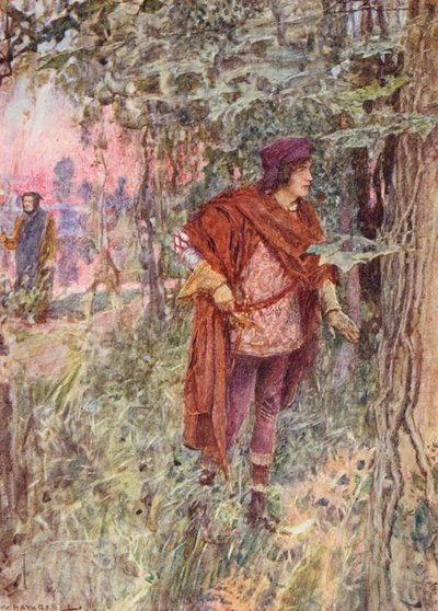 Shakespeares Romeo und Julia: Akt I, Szene I von William (after) Hatherell