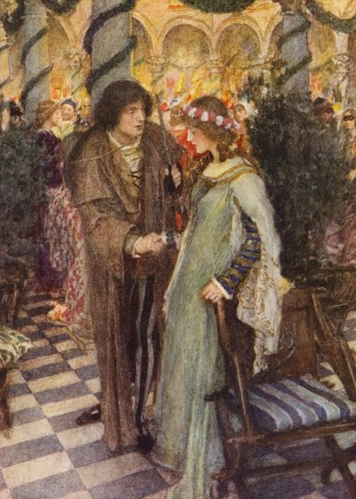 Shakespeares Romeo und Julia: Akt I, Szene V von William (after) Hatherell